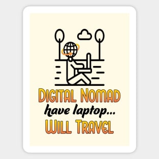 Digital Nomad Sticker